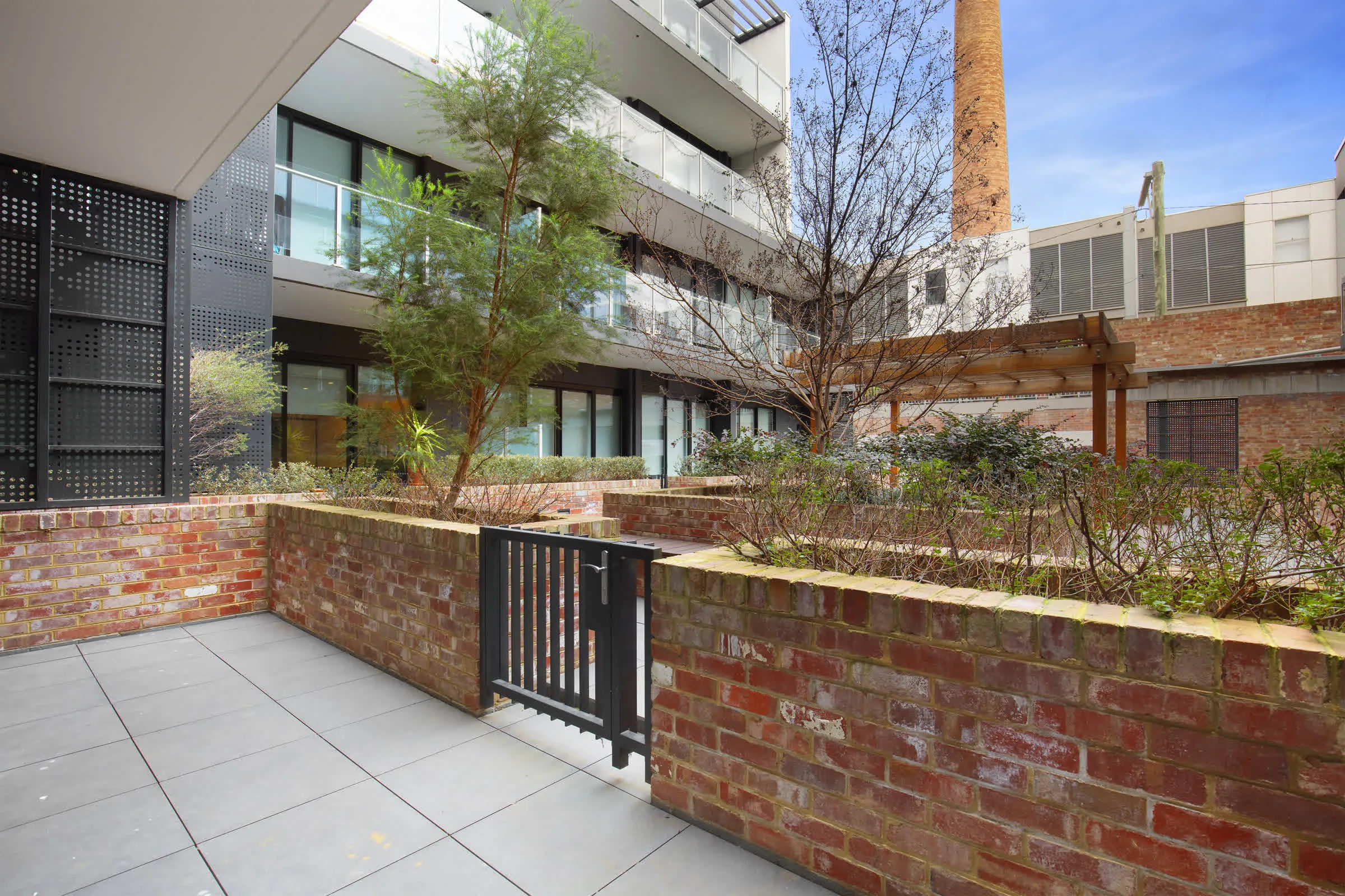 Abbott Abbotsford courtyard